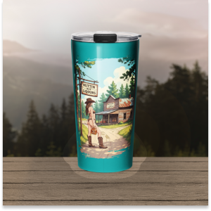 Nuttin But Liqour - Teal Tumbler